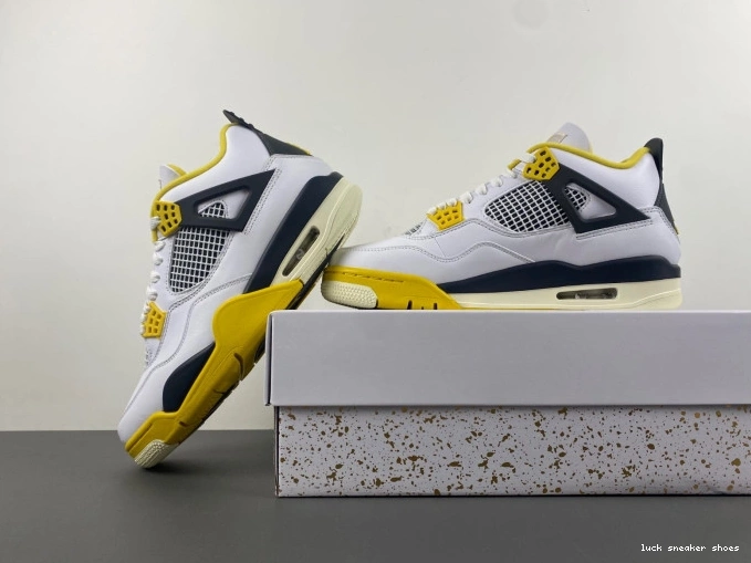 Rep LUCY Jordan Air 4 AQ9129-101 WNNS Vivid Sulfur 0707